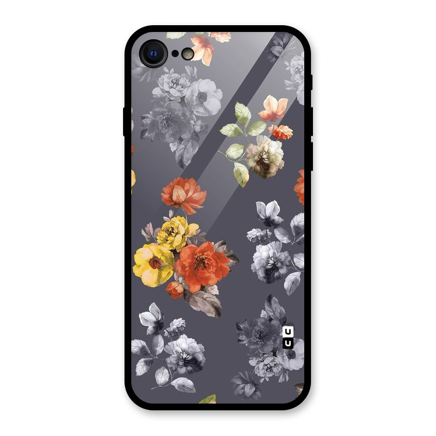 Beauty Art Bloom Glass Back Case for iPhone 7