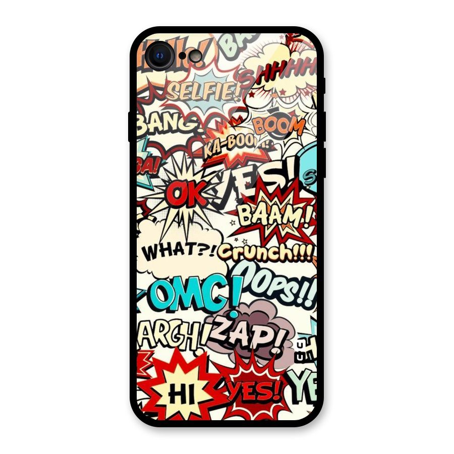 Boom Zap Glass Back Case for iPhone 7