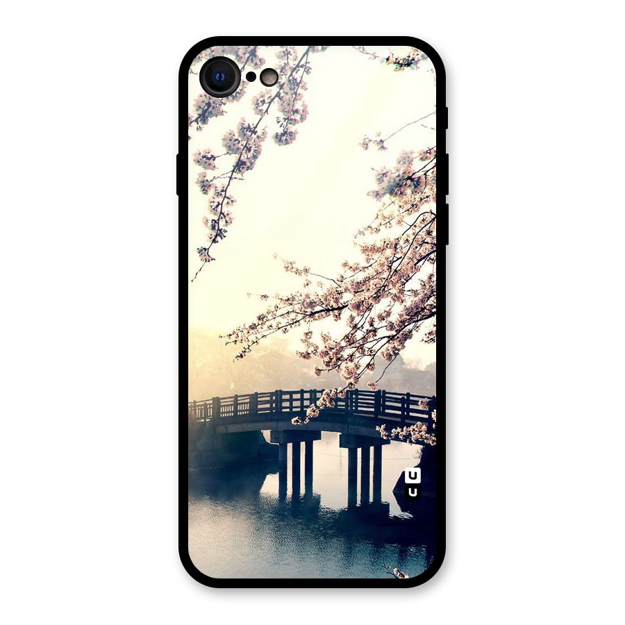 Bridge Blossom Glass Back Case for iPhone 7