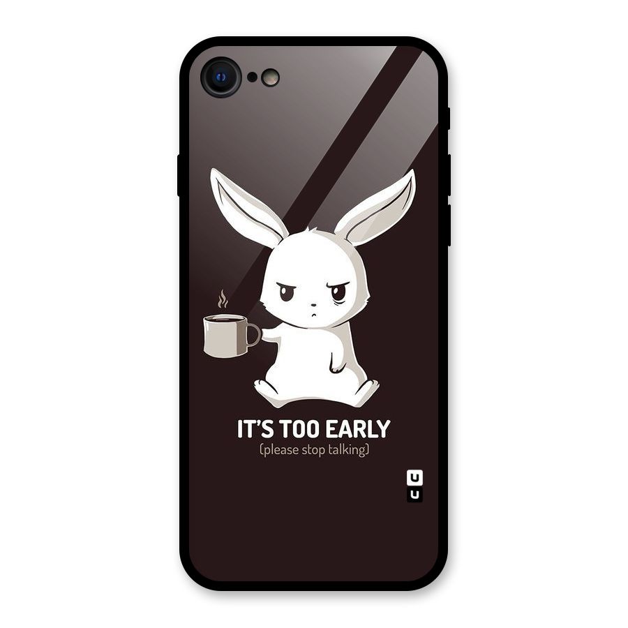 Bunny Early Glass Back Case for iPhone 7