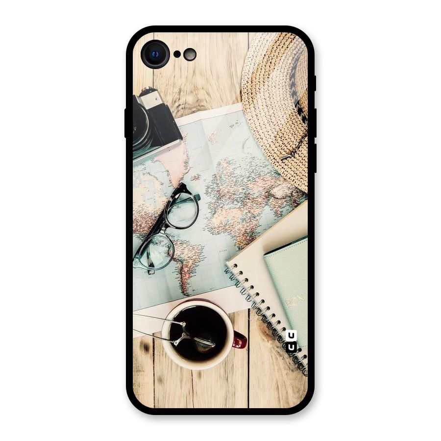 Camera Notebook Glass Back Case for iPhone 7