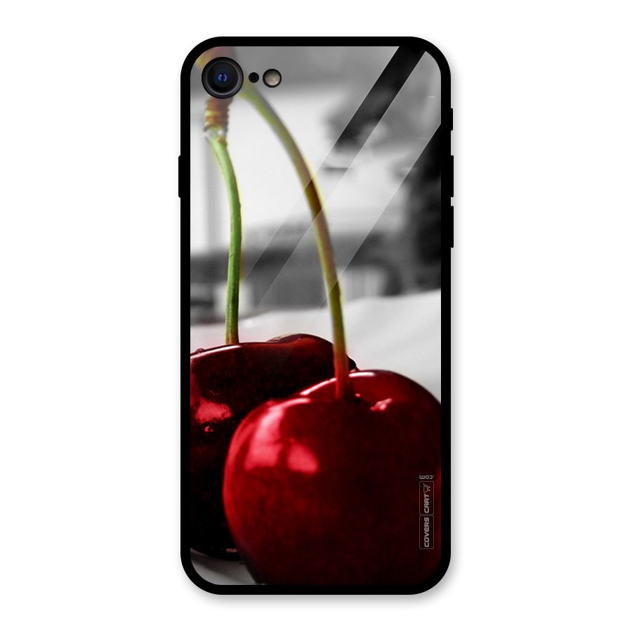 Cherry Photography Glass Back Case for iPhone 7