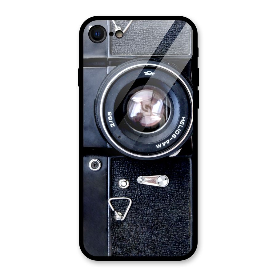 Classic Camera Glass Back Case for iPhone 7