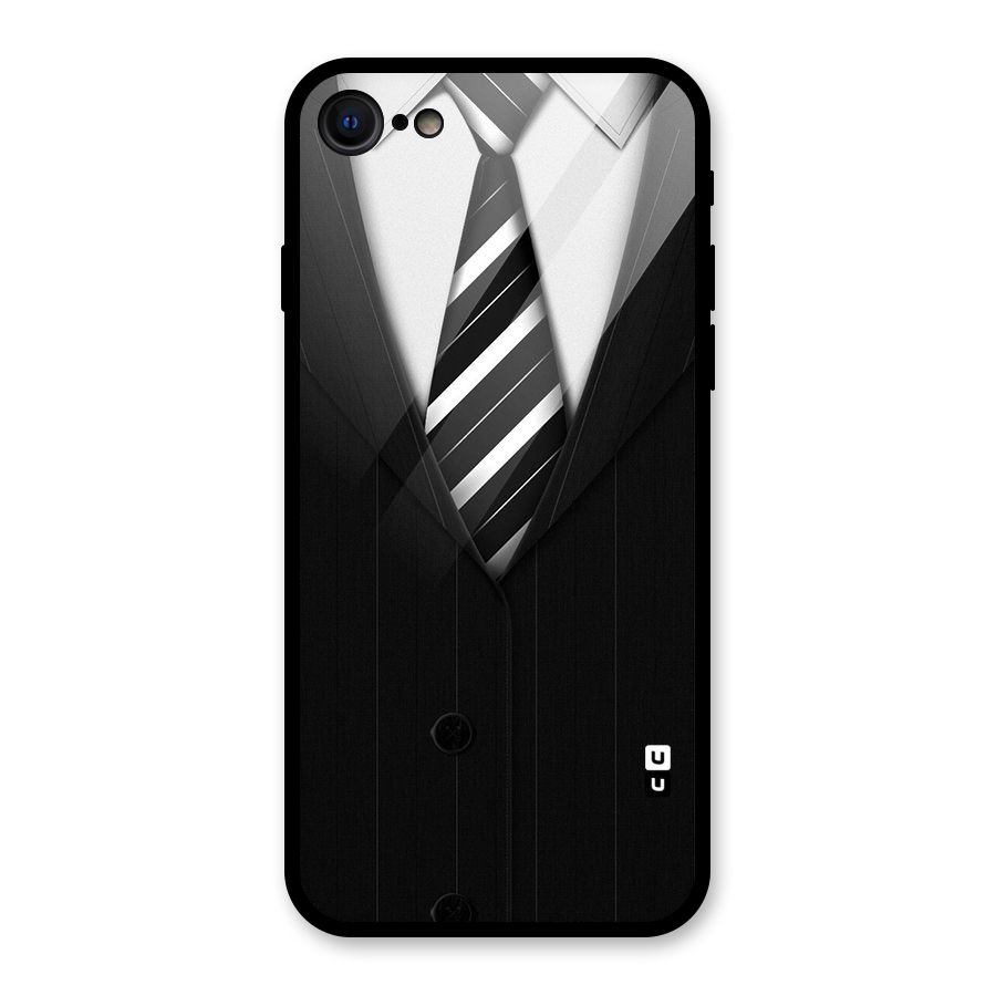 Classic Ready Suit Glass Back Case for iPhone 7