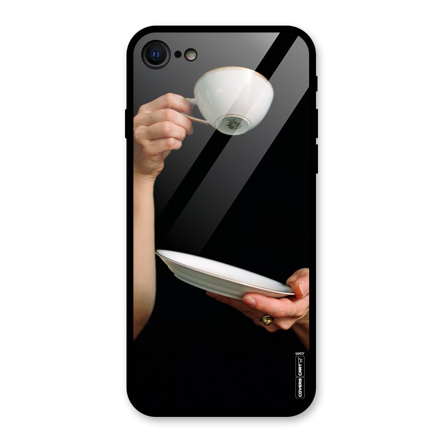 Classic Tea Cup Glass Back Case for iPhone 7