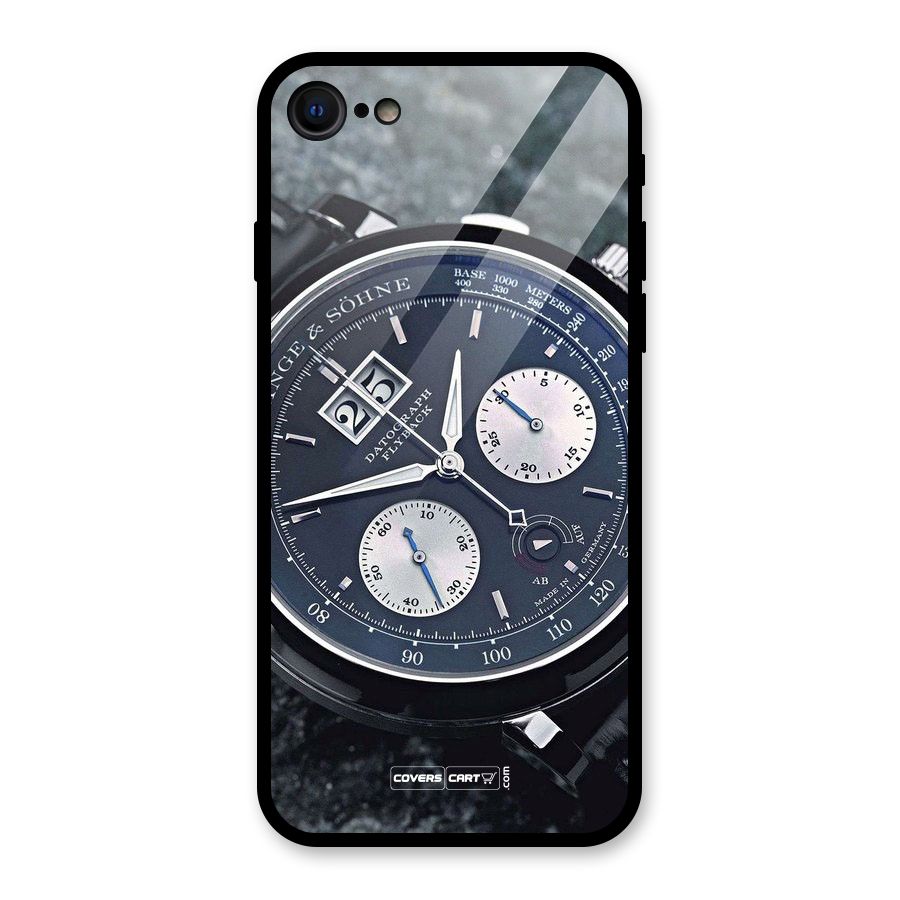 Classic Wrist Watch Glass Back Case for iPhone 7