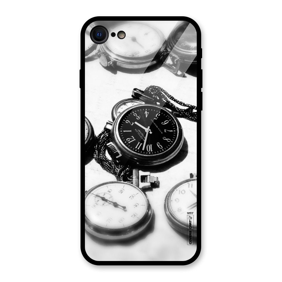 Clock Collection Glass Back Case for iPhone 7