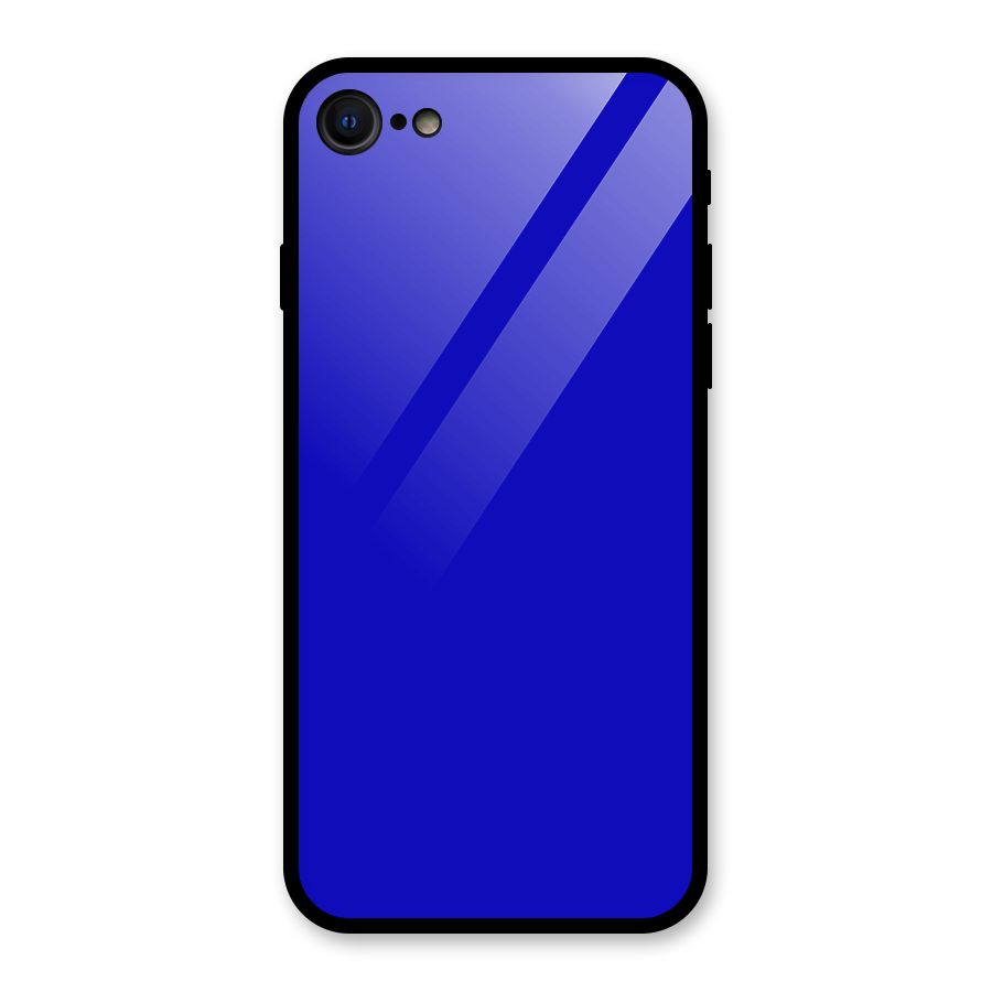 Cobalt Blue Glass Back Case for iPhone 7