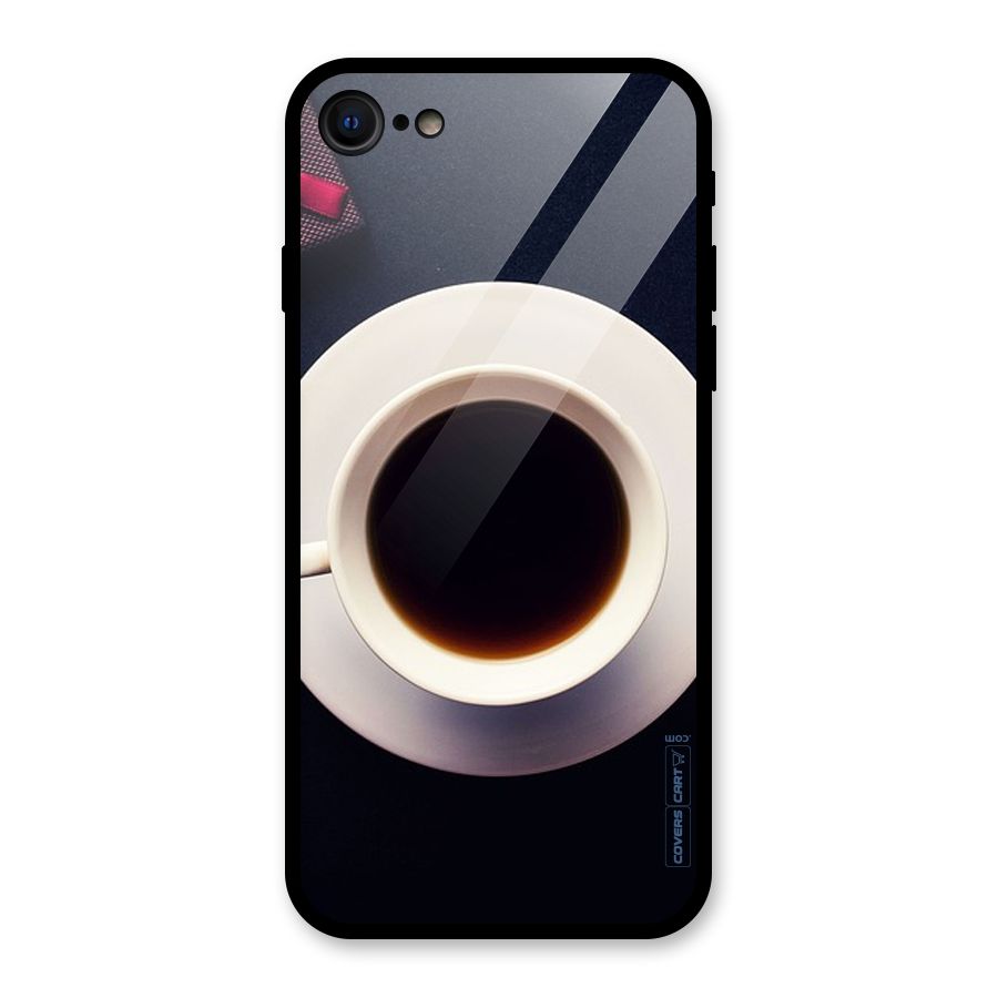 Coffee And Cookies Glass Back Case for iPhone 7