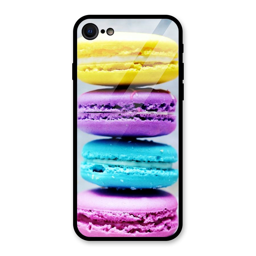 Colourful Whoopie Pies Glass Back Case for iPhone 7