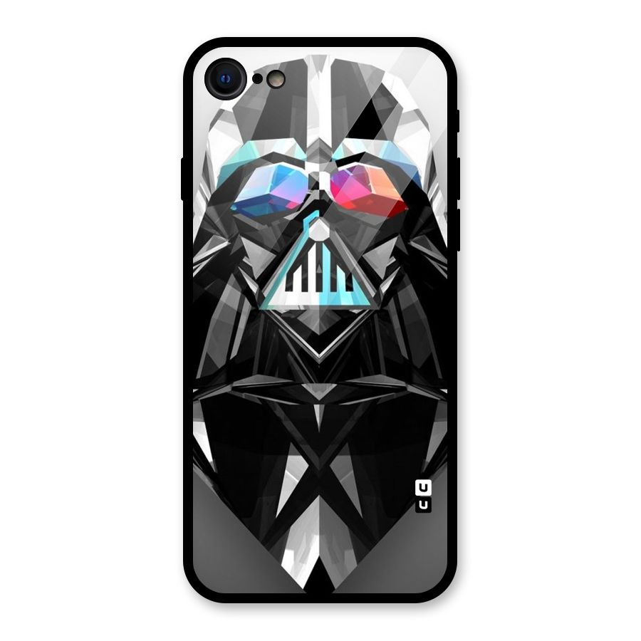 Crystal Robot Glass Back Case for iPhone 7