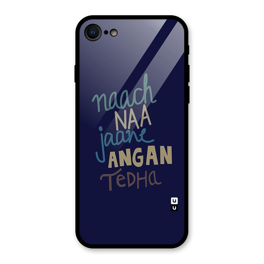 Dance Words Glass Back Case for iPhone 7