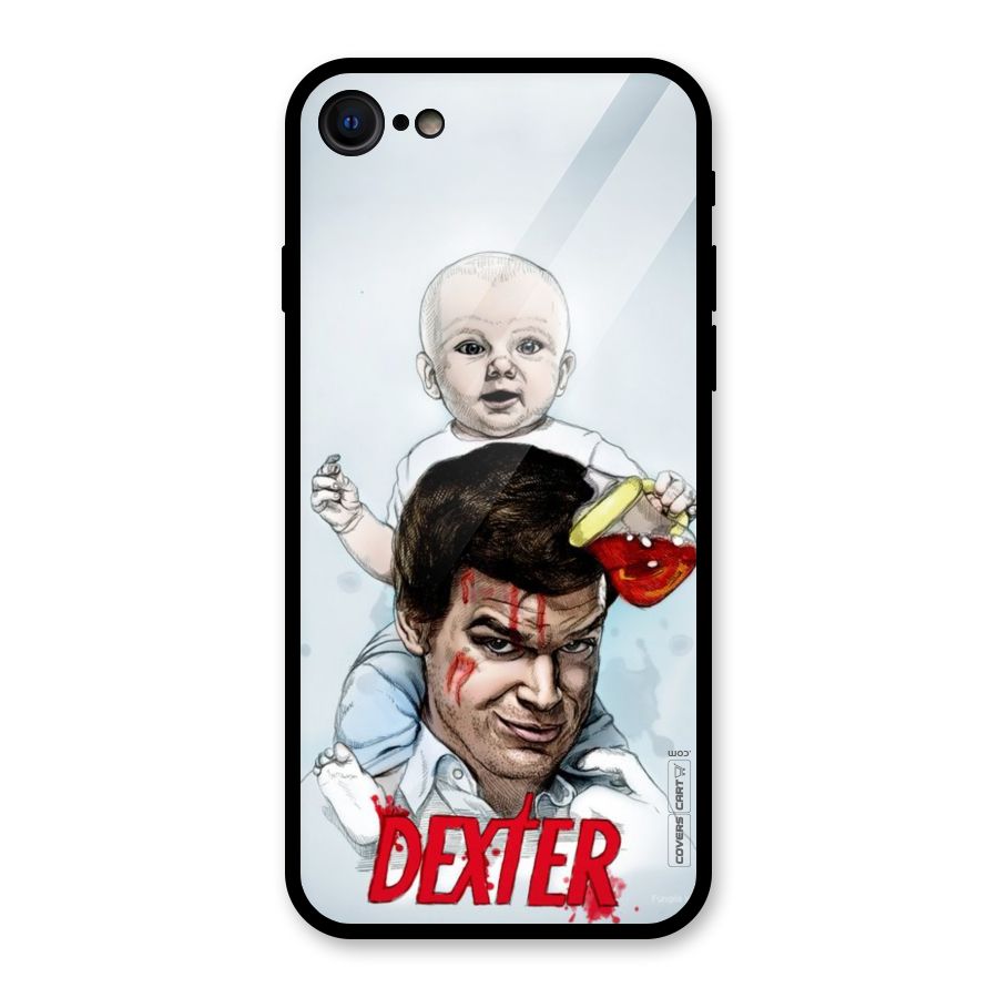 Dexter Artwork Glass Back Case for iPhone 7