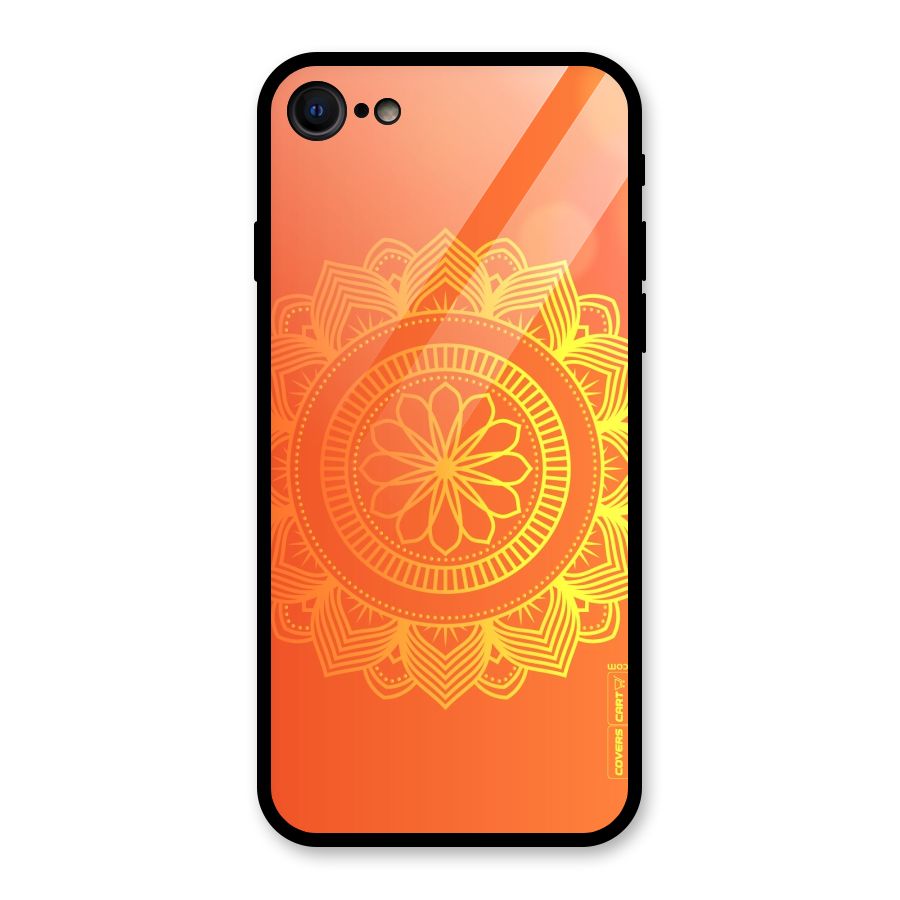 Diwali Rangoli Glass Back Case for iPhone 7