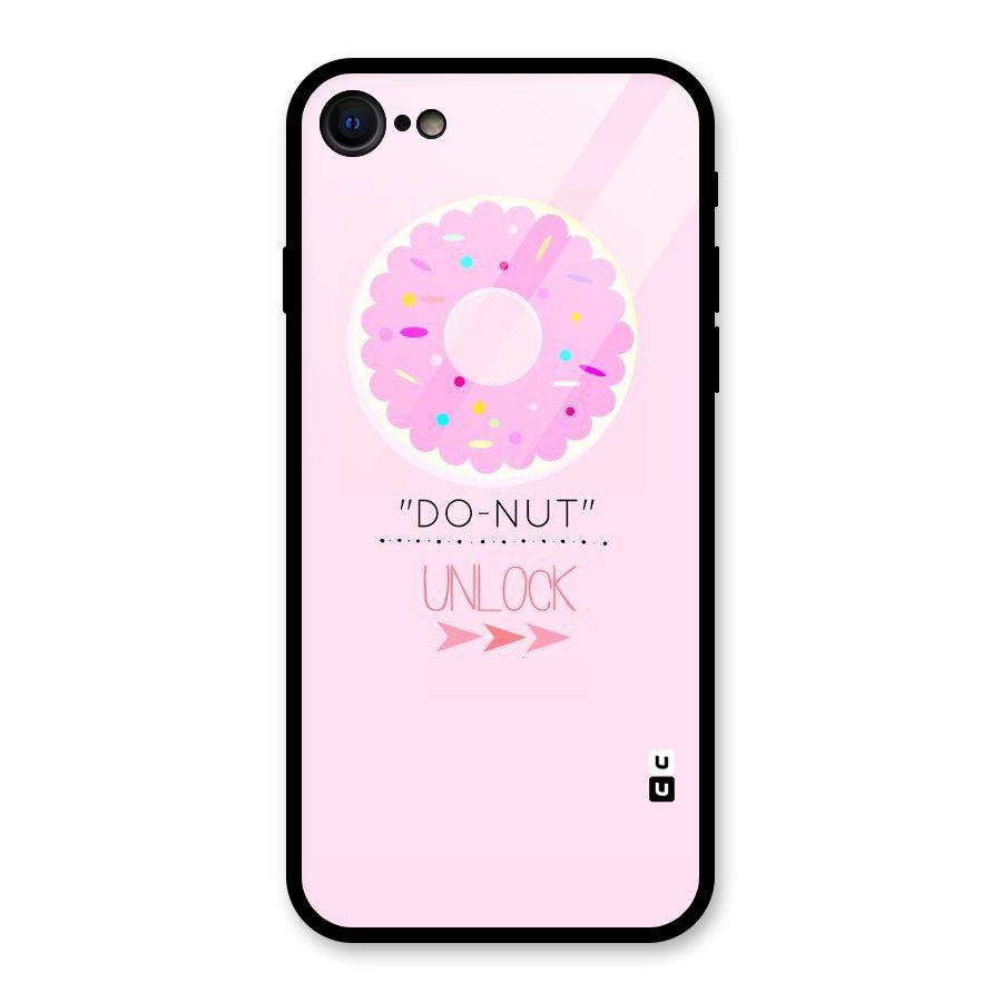 Do-Nut Unlock Glass Back Case for iPhone 7