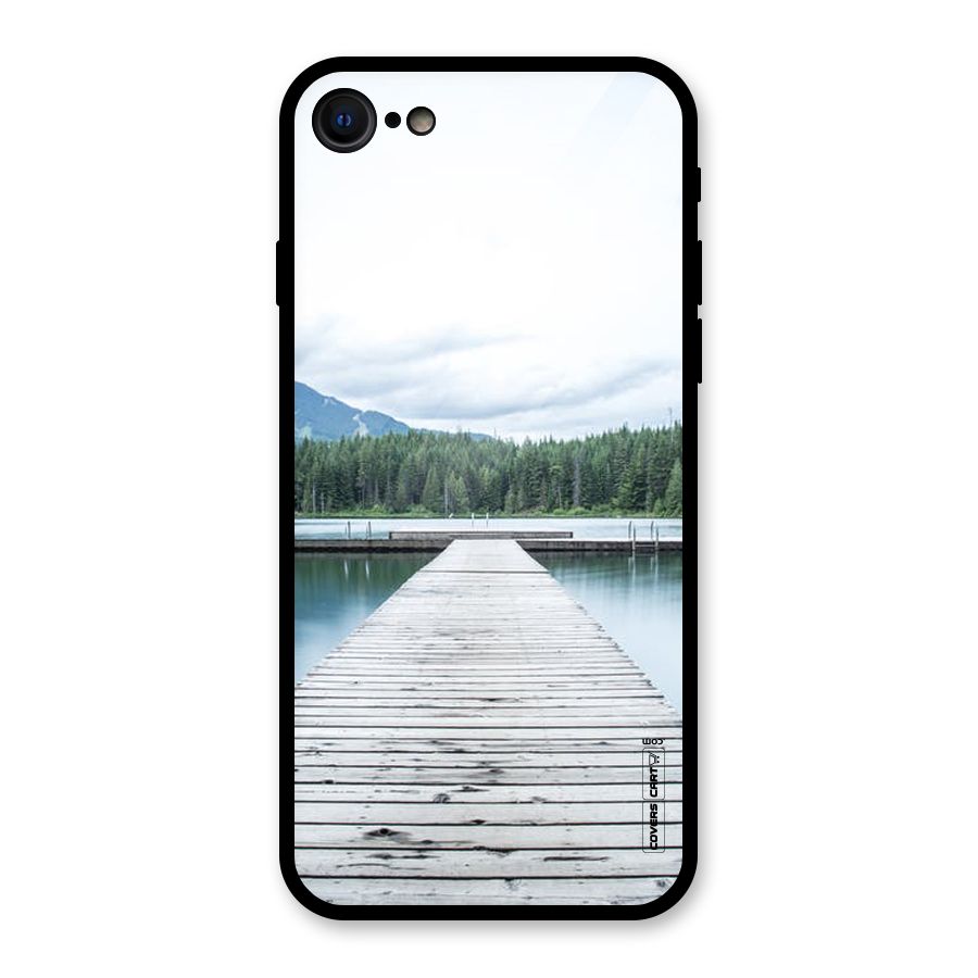 Dock River Glass Back Case for iPhone 7