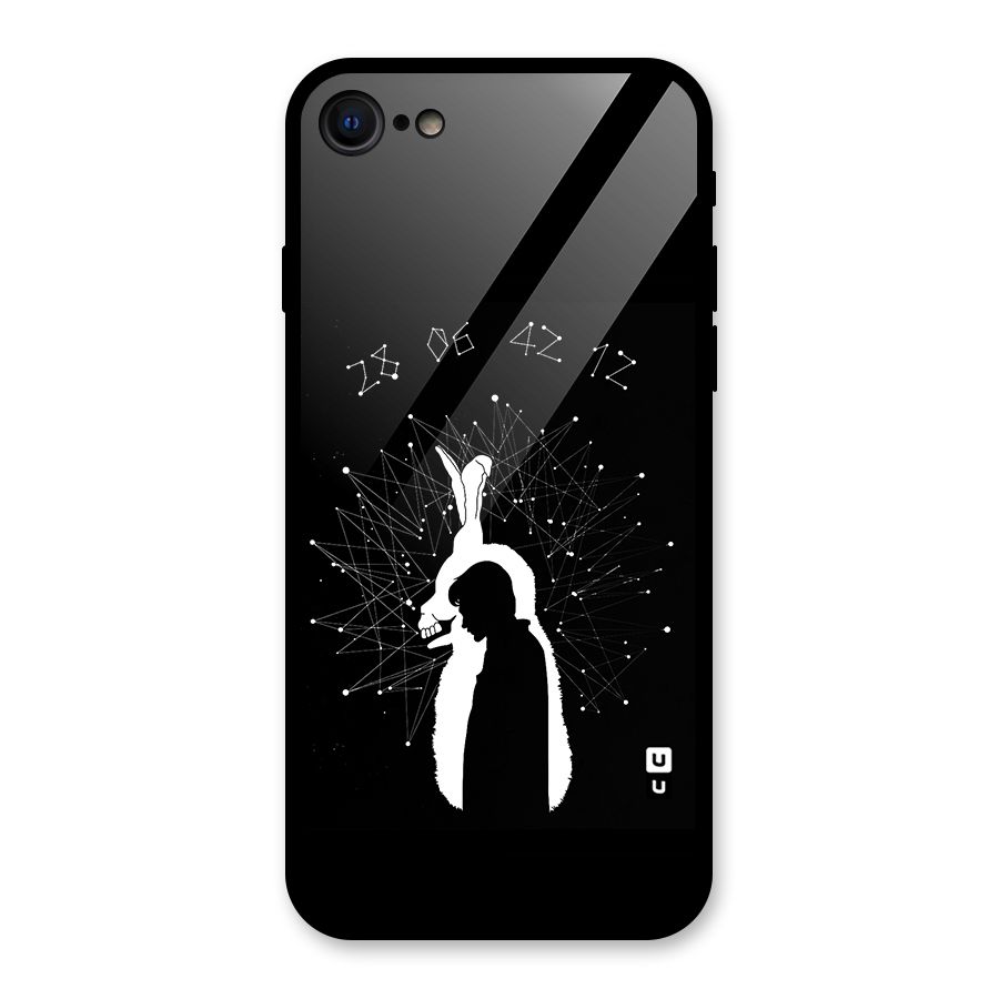 Donnie Darko Silhouette Glass Back Case for iPhone 7