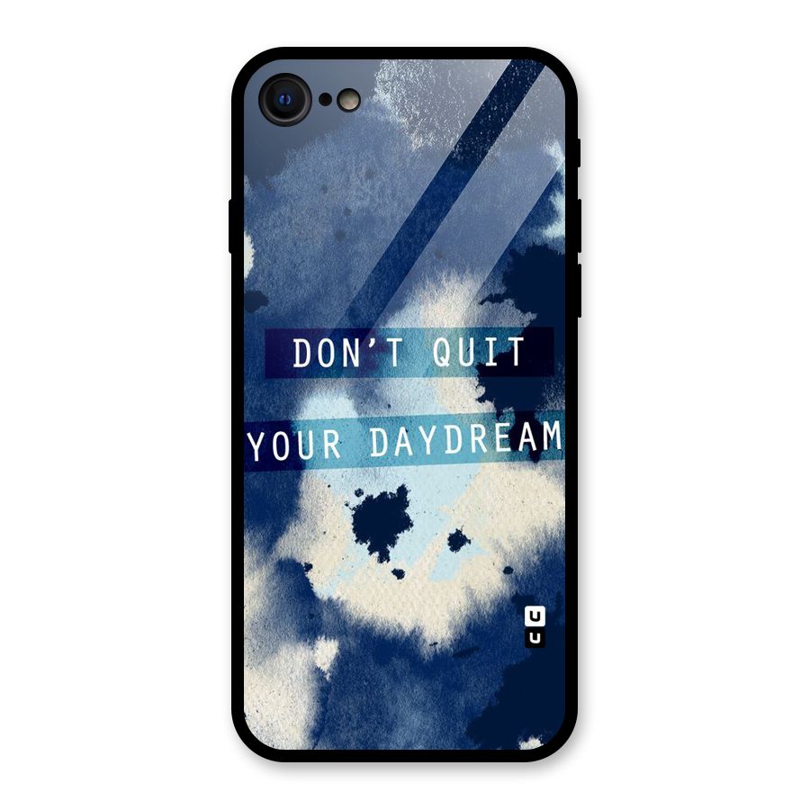 Dont Quit Glass Back Case for iPhone 7