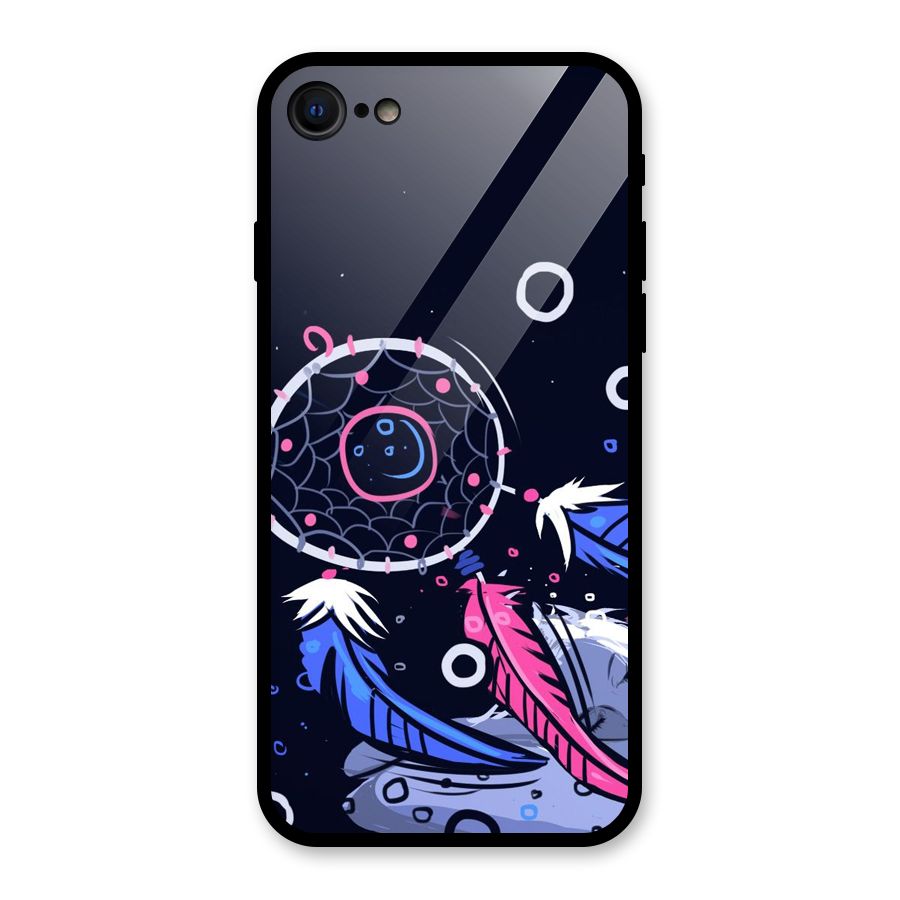 Dream Catcher Minimal Glass Back Case for iPhone 7