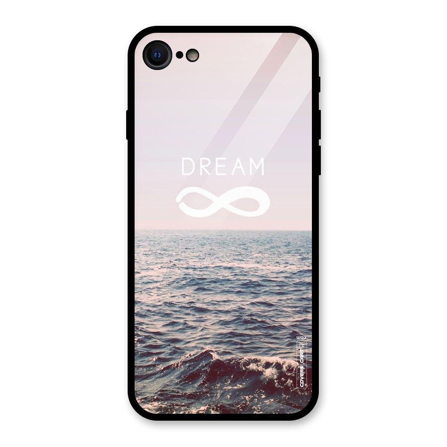 Dream Infinity Glass Back Case for iPhone 7