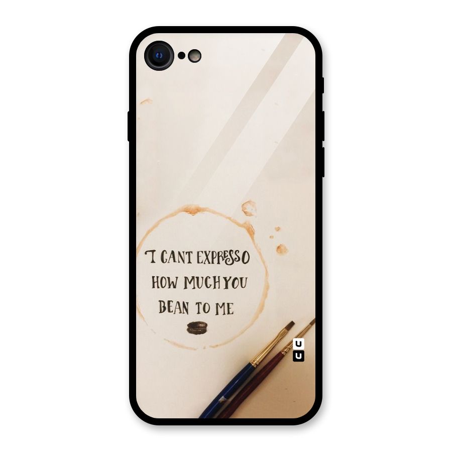 Espresso Bean Glass Back Case for iPhone 7