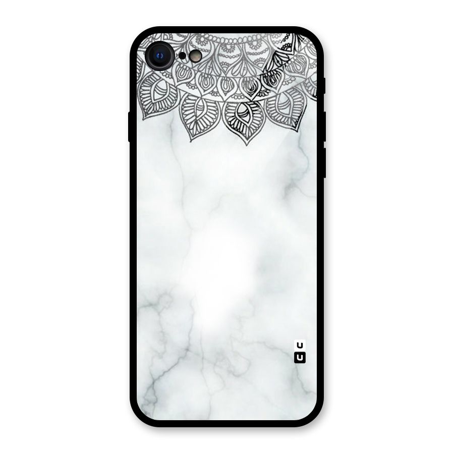 Exotic Marble Pattern Glass Back Case for iPhone 7