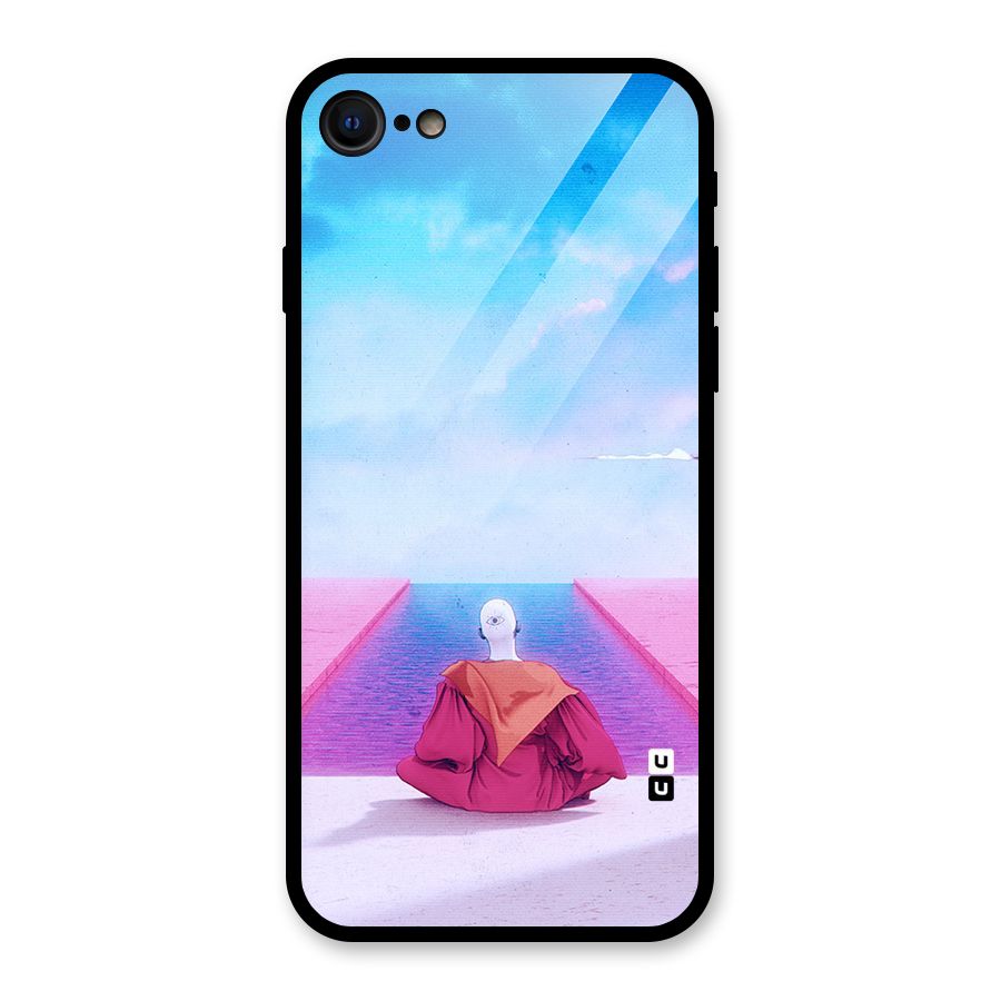 Eye Art Glass Back Case for iPhone 7