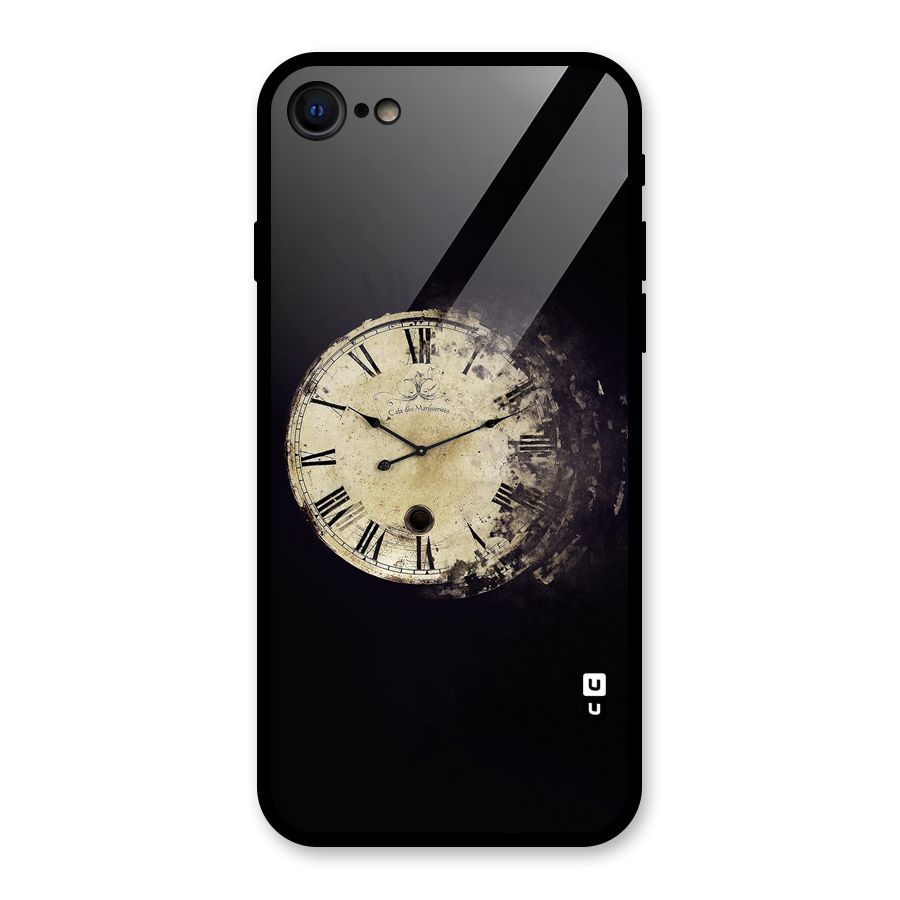 Fading Clock Glass Back Case for iPhone 7