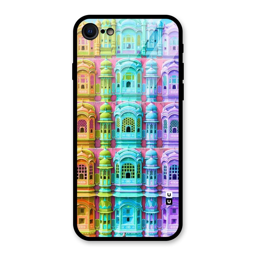 Fancy Architecture Glass Back Case for iPhone 7