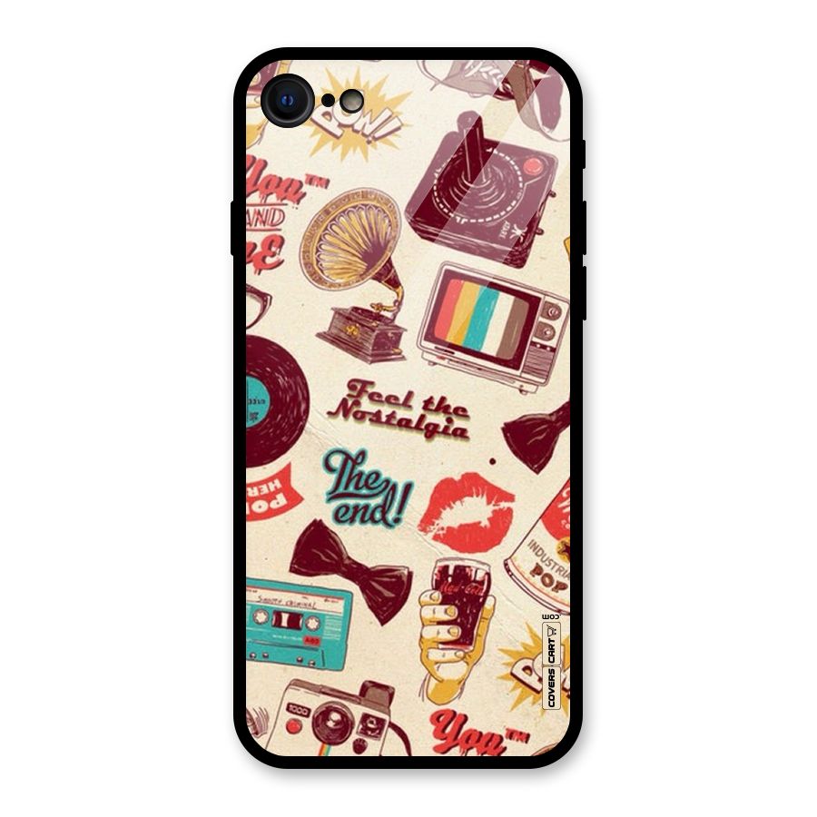 Feel The Nostalgia Glass Back Case for iPhone 7