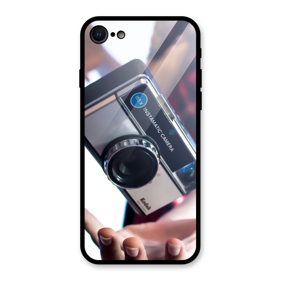Floating Camera Glass Back Case for iPhone 7