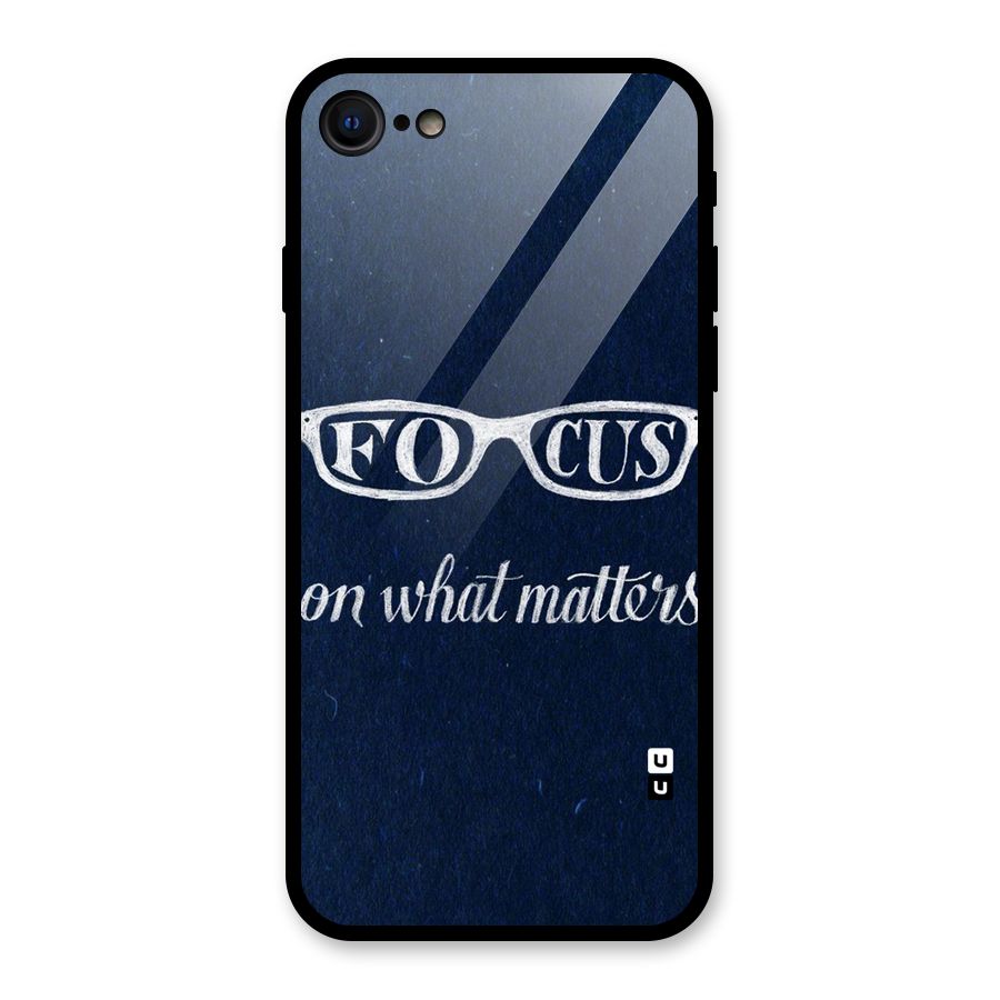 Focus Matters Glass Back Case for iPhone 7