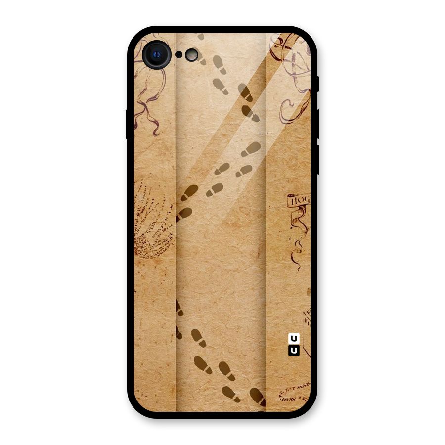 Footsteps Glass Back Case for iPhone 7