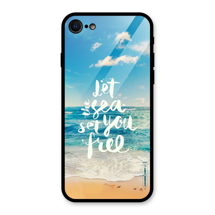 Free Sea Glass Back Case for iPhone 7