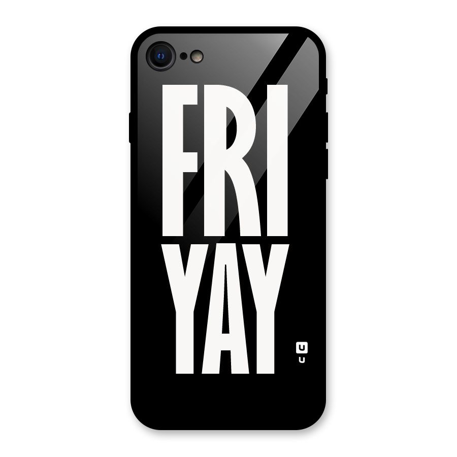 Fri Yay Glass Back Case for iPhone 7