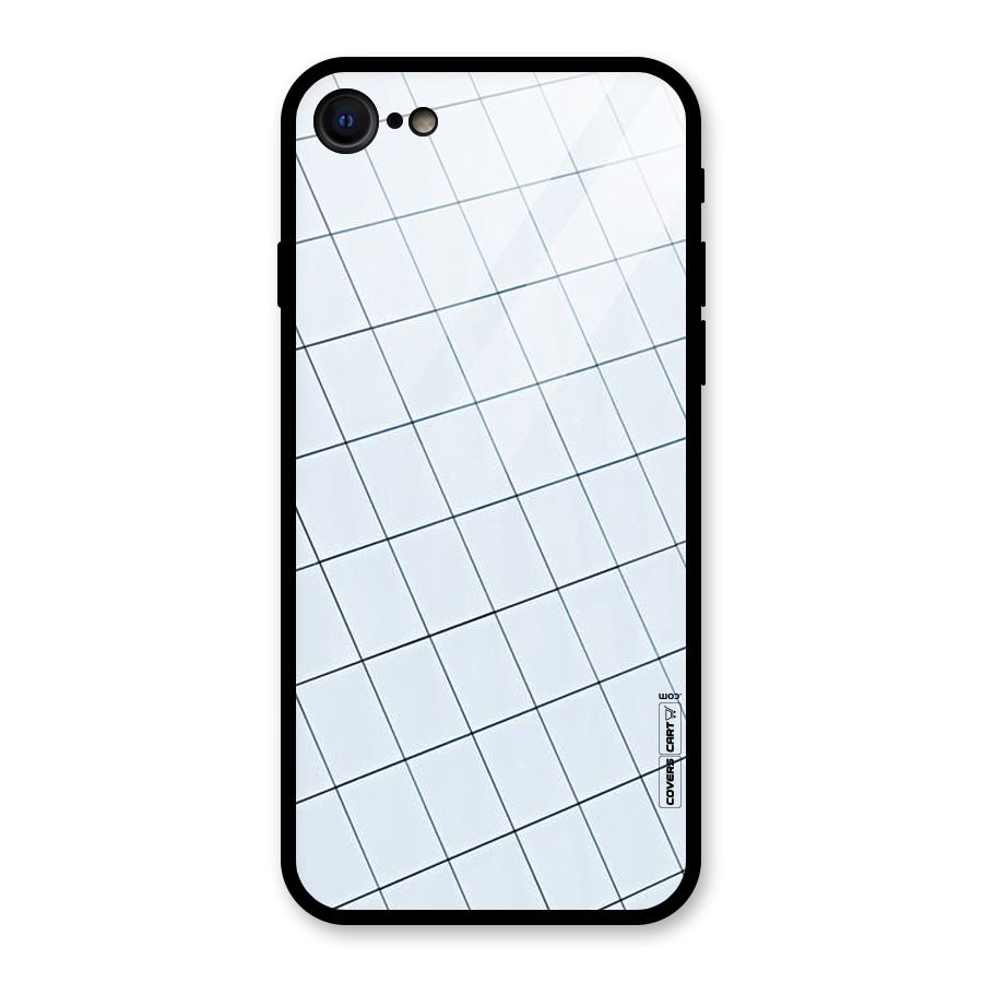 Glass Square Wall Glass Back Case for iPhone 7