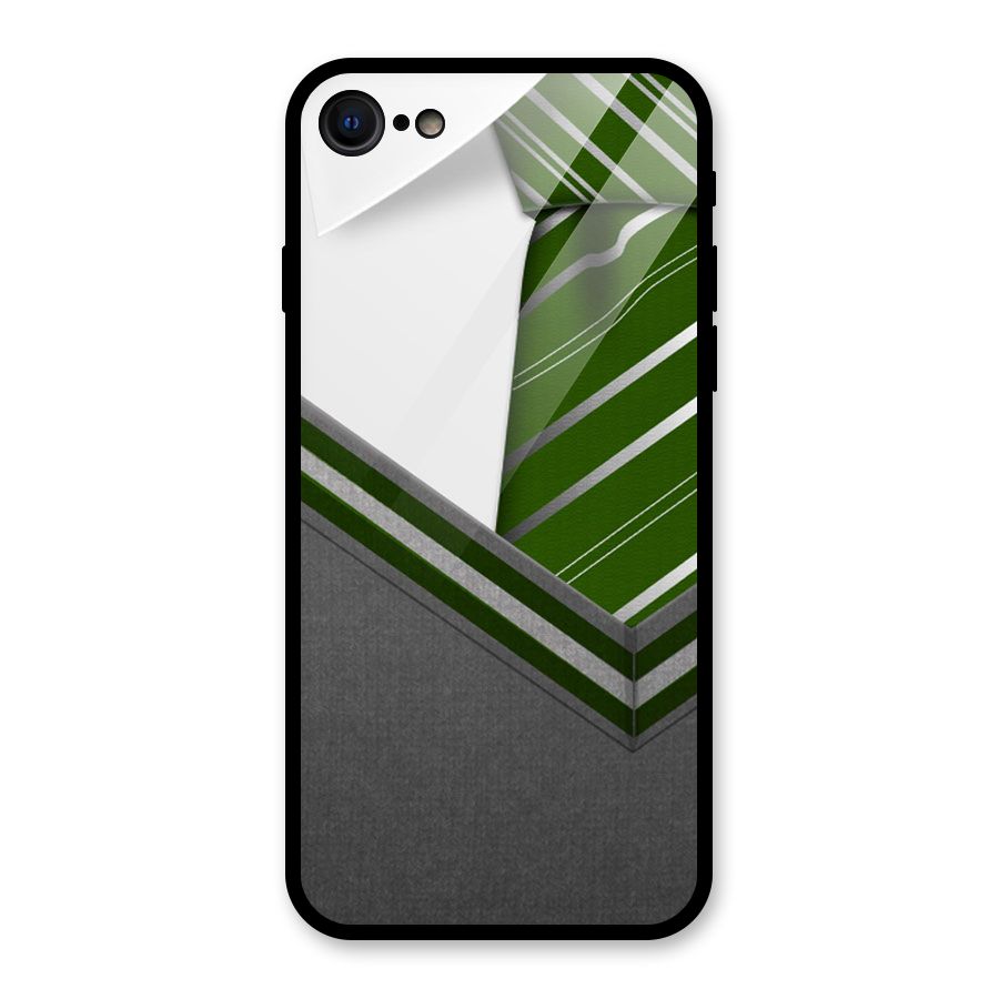 Grey Sweater Glass Back Case for iPhone 7