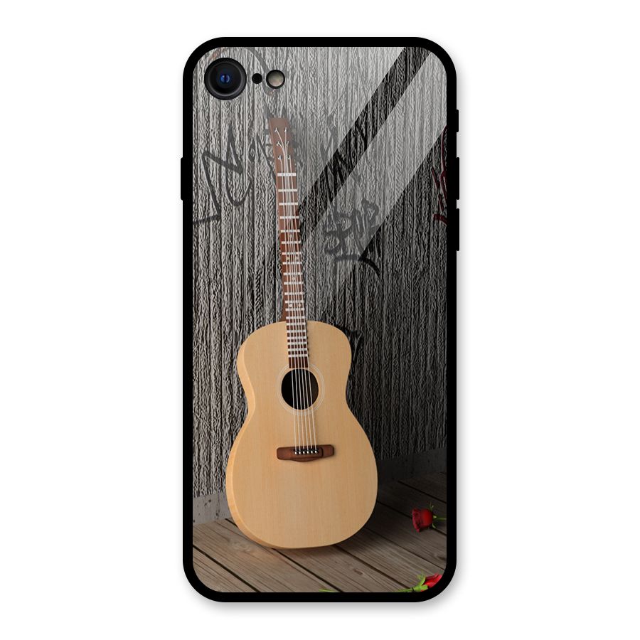 Guitar Classic Glass Back Case for iPhone 7