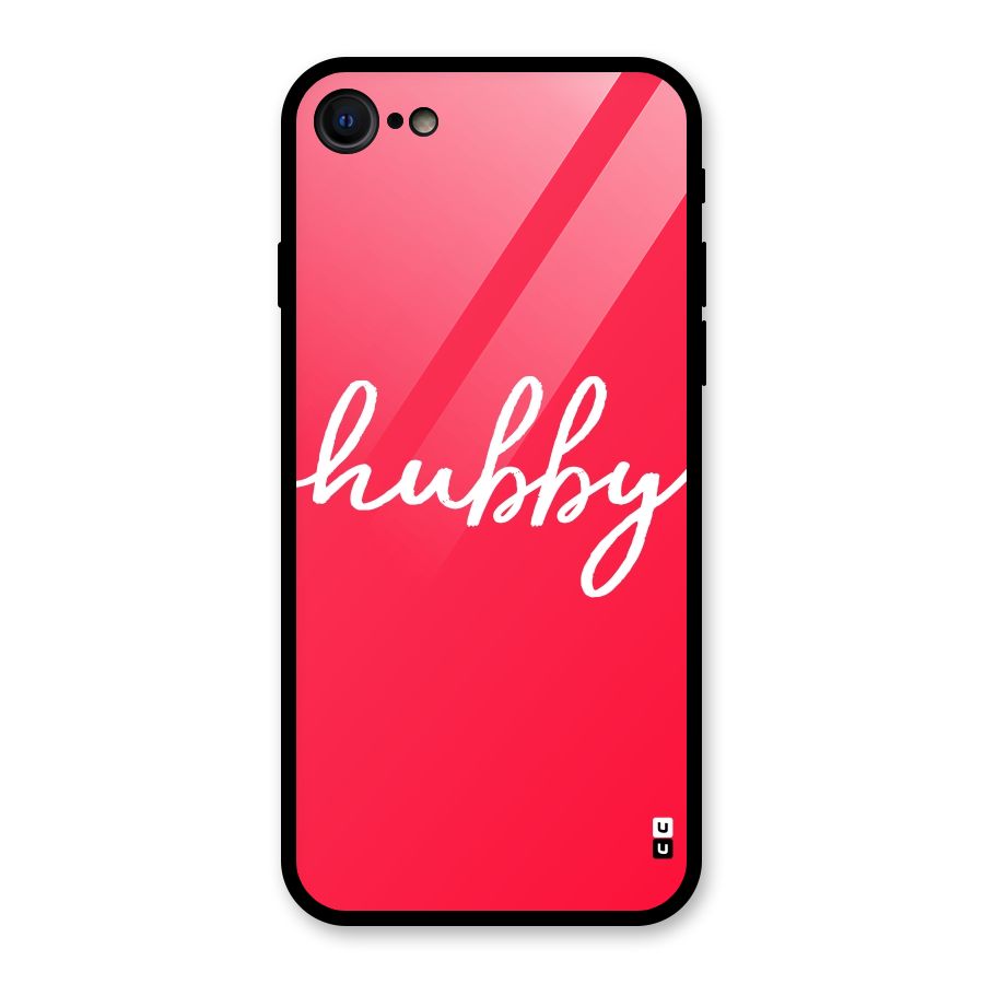 Hubby Glass Back Case for iPhone 7