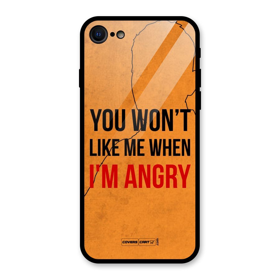 I m Angry Glass Back Case for iPhone 7