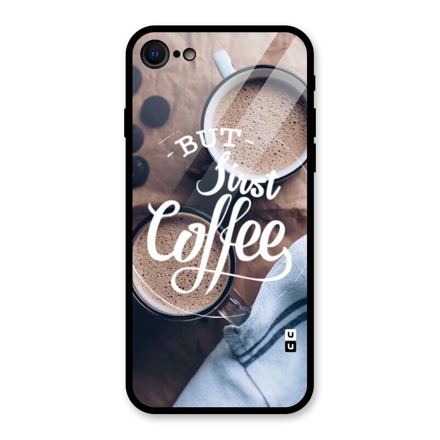 Just Coffee Glass Back Case for iPhone 7