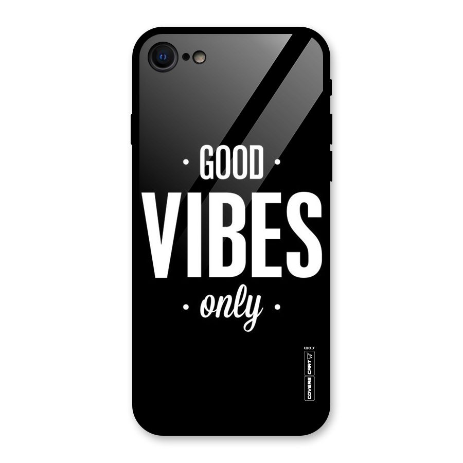 Just Vibes Glass Back Case for iPhone 7