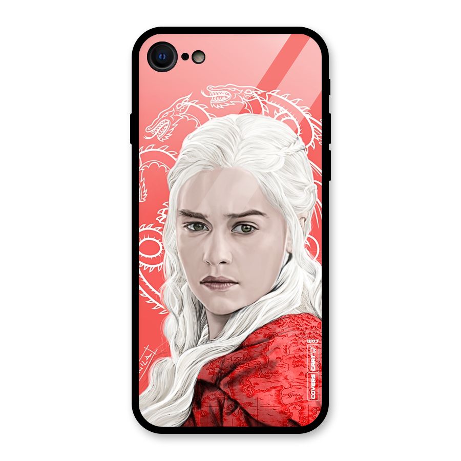 Khaleesi The Living Dragon Glass Back Case for iPhone 7