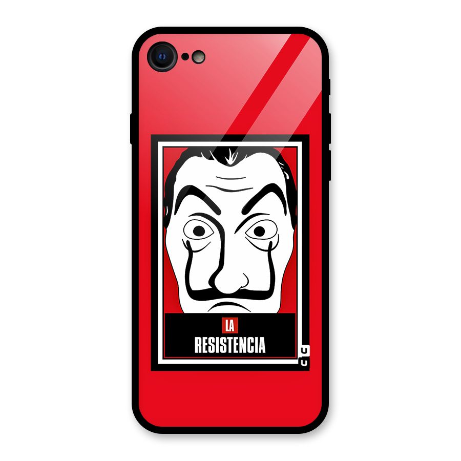 La Resistencia Minimalist Glass Back Case for iPhone 7