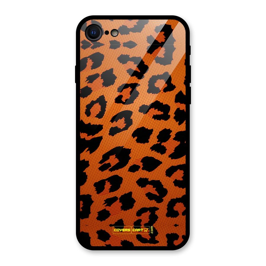 Leopard Glass Back Case for iPhone 7
