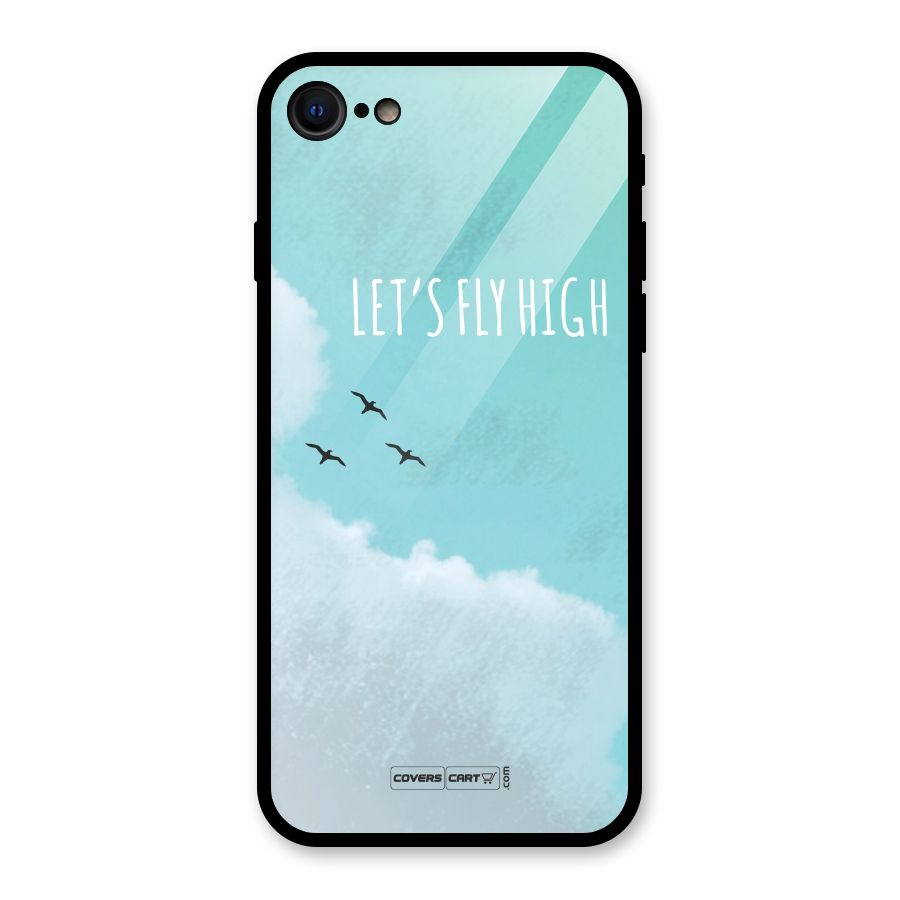 Lets Fly High Glass Back Case for iPhone 7