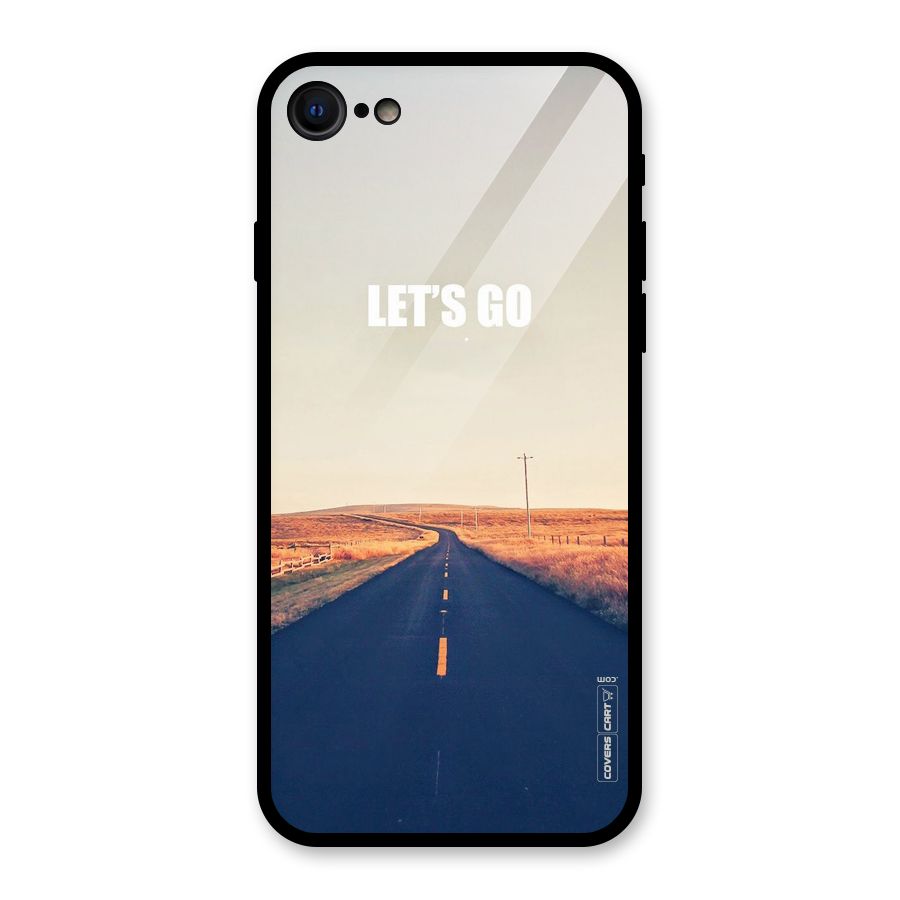 Lets Wander Glass Back Case for iPhone 7