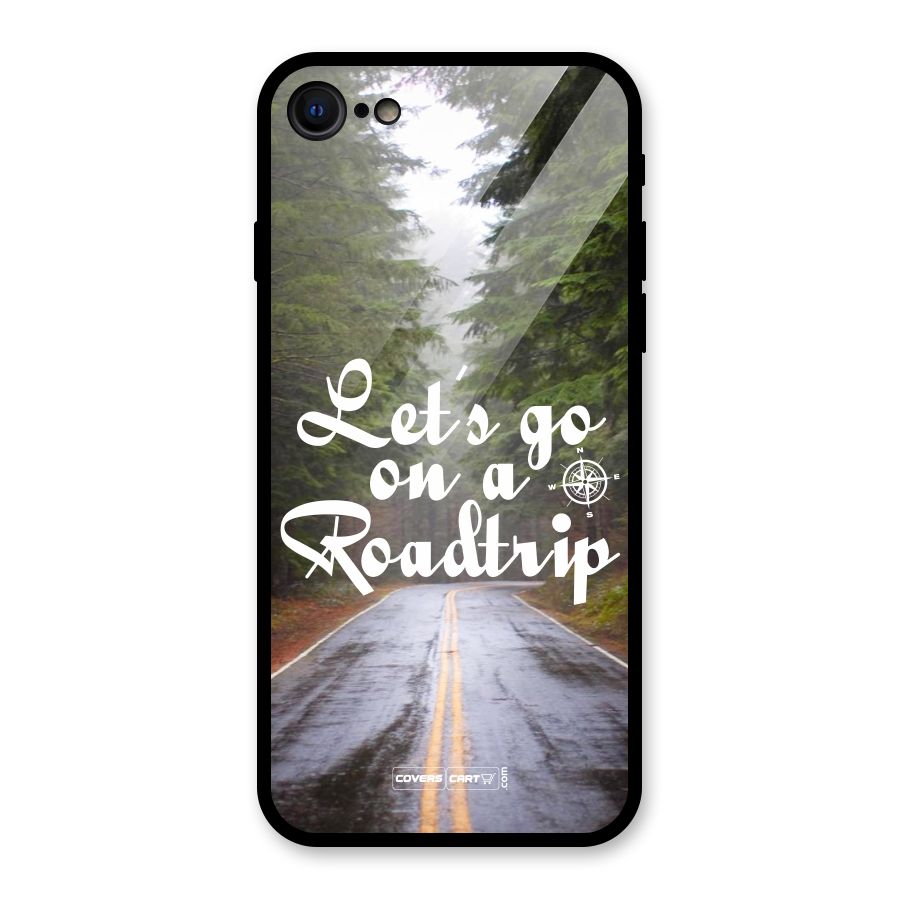 Lets go on a Roadtrip Glass Back Case for iPhone 7