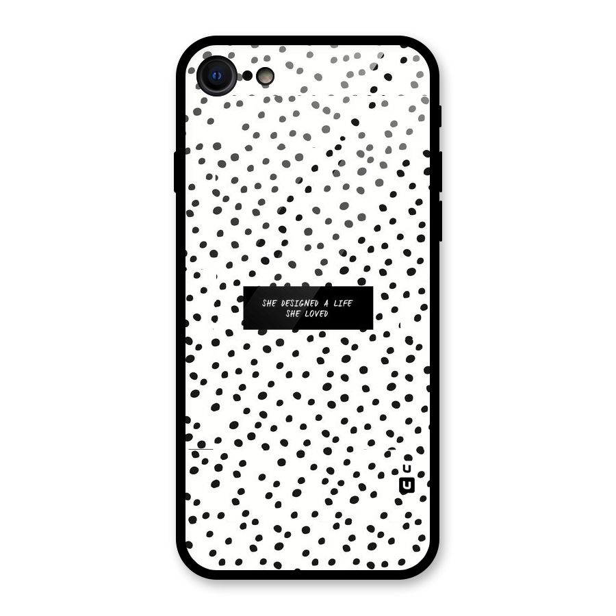 Life Loved Glass Back Case for iPhone 7