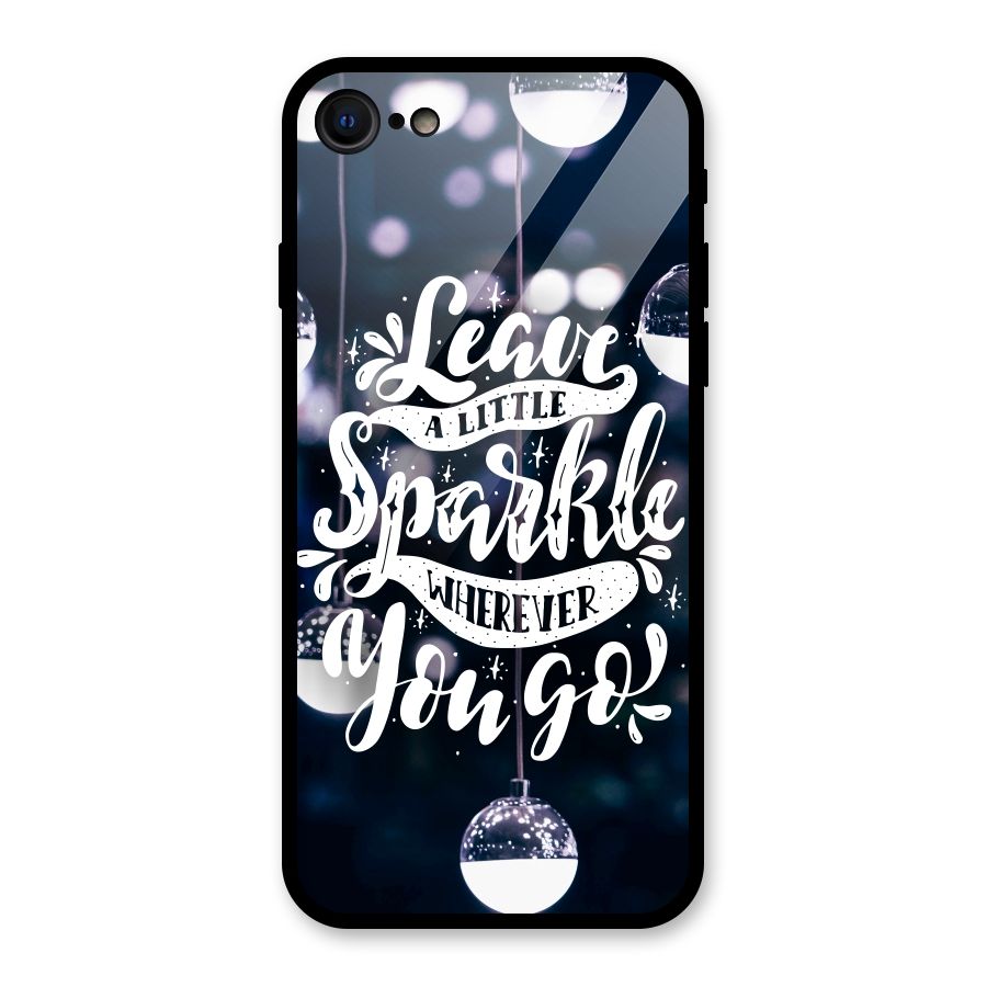 Little Spark Glass Back Case for iPhone 7